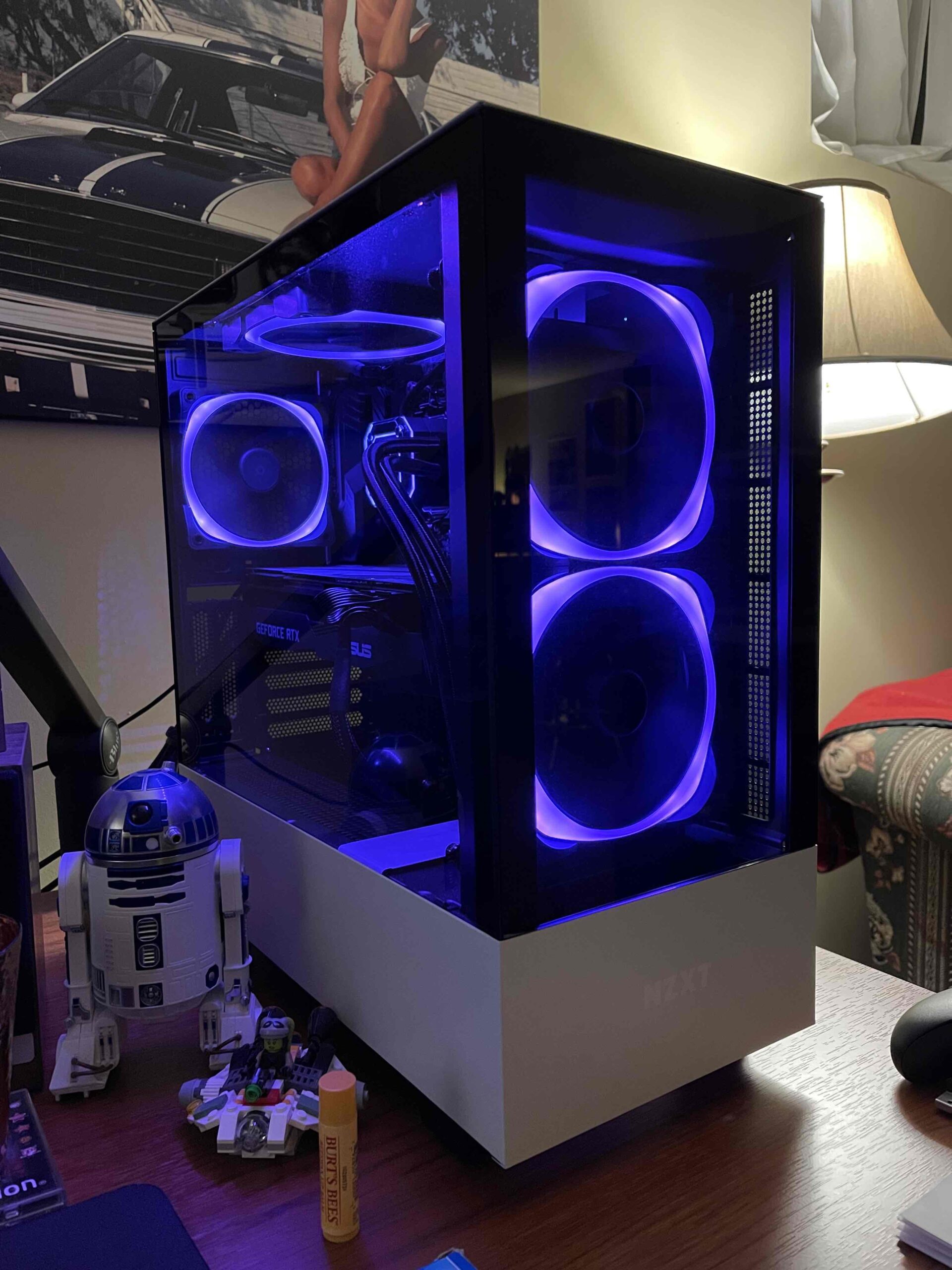 PC Tower on desk